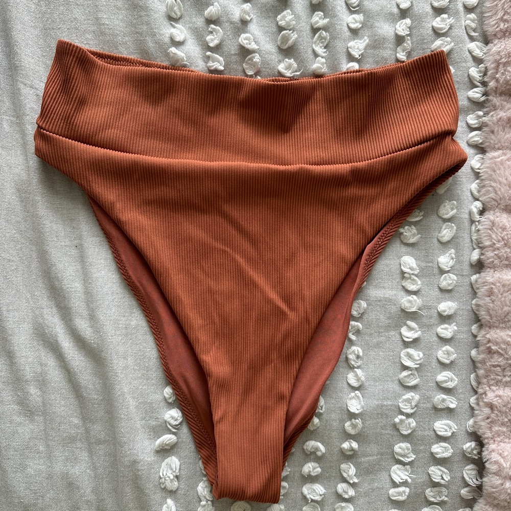 aerie high waisted bikini bottoms